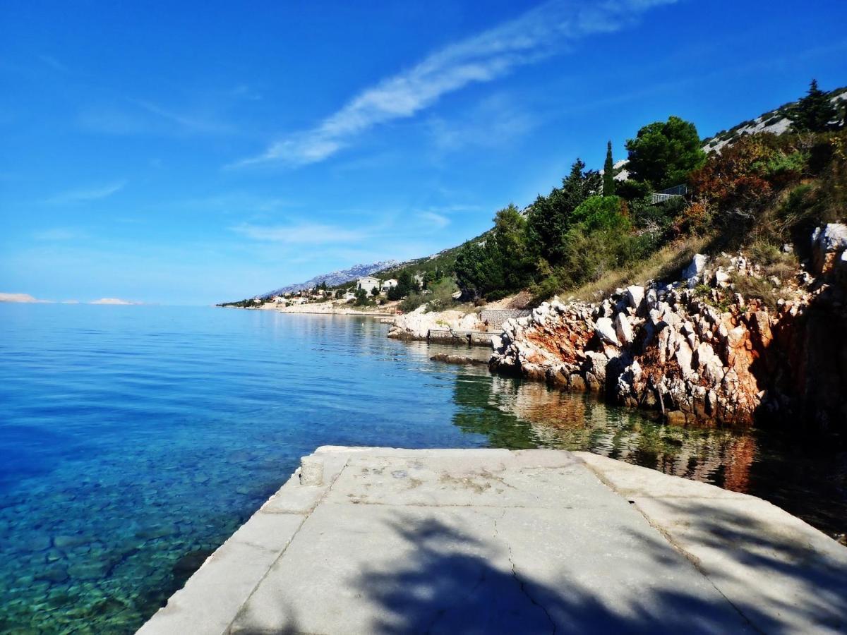 Apartment Jela At The Seafront Barić Draga Exterior foto